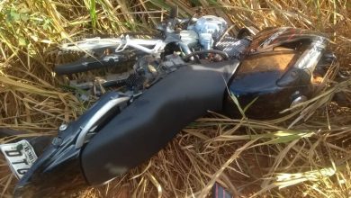 Foto de Polícia Militar recuperaram motocicleta depenada que havia sido furtado em Três Lagoas