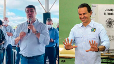 Foto de Eduardo Riedel e Marquinhos Trad devem ser os protagonistas das próximas eleições para governador de Mato Grosso do Sul