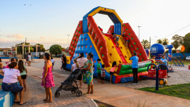 Foto de Projeto “Vida na Praça” fez a alegria das famílias do bairro Quinta da Lagoa