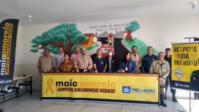 Foto de Primeiro doutor em trânsito de MS participa de ação do Maio Amarelo de Três Lagoas