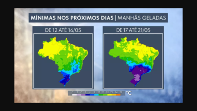 Foto de Brasil terá semana de frio intenso com neve, ‘chuva congelante’ e temperatura atípica para maio