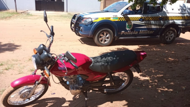 Foto de Polícia Militar recupera moto Furtada em Três Lagoas