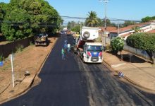 Foto de Trecho de ruas do Bairro São Carlos recebem recapeamento, veja quais