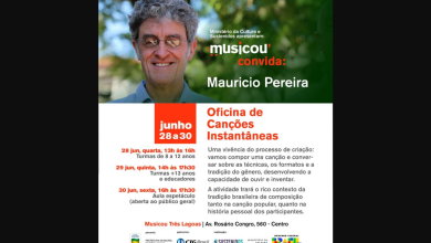 Foto de Projeto Musicou em parceira com a Diretoria de Cultura apresenta “Oficina de Canções Instantâneas”, com Maurício Pereira