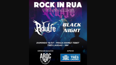 Foto de DIA DO ROCK – AROC e Diretoria de Cultura promovem show com as bandas Adulfe e Black Night no domingo (16)