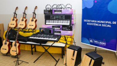 Foto de Prefeitura de Três Lagoas realiza entrega de instrumentos musicais para os Serviços de Convivência e Fortalecimento de Vínculos